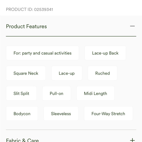 HALARA Black Midi Dress - Picture 3 of 3